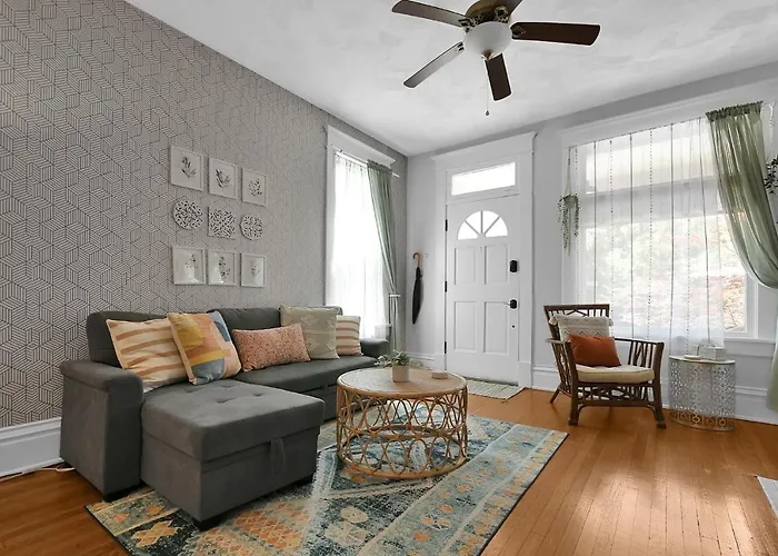 Modern Boho Stylish 1Br Near Dt On Historic Street
